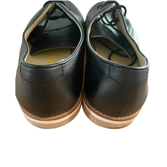 Men's Calvin Klein Aggussie Derby Oxfords Shoes Size 11 Black Leather - Picture 2 of 13